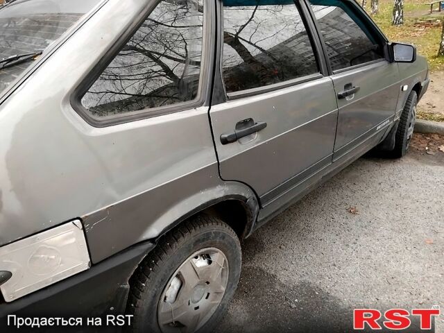 Серый ВАЗ 2109, объемом двигателя 1.5 л и пробегом 4 тыс. км за 1050 $, фото 1 на Automoto.ua