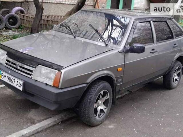 Сірий ВАЗ 2109, об'ємом двигуна 1.5 л та пробігом 829 тис. км за 1300 $, фото 1 на Automoto.ua