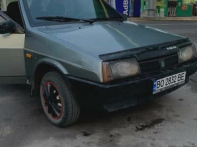 Серый ВАЗ 2109, объемом двигателя 1.5 л и пробегом 123 тыс. км за 550 $, фото 1 на Automoto.ua