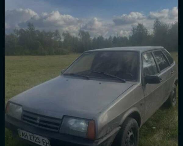 Серый ВАЗ 2109, объемом двигателя 1.5 л и пробегом 90 тыс. км за 637 $, фото 1 на Automoto.ua
