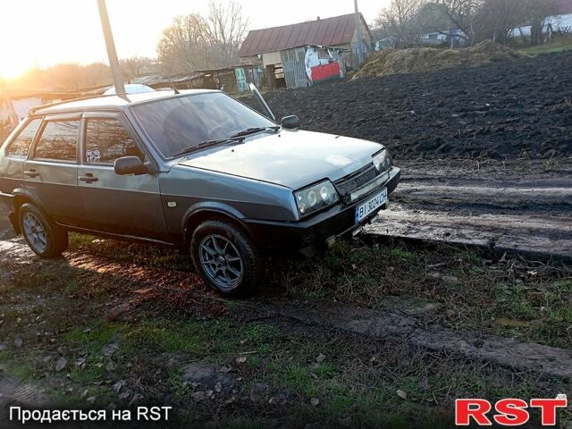 Серый ВАЗ 2109, объемом двигателя 1.5 л и пробегом 215 тыс. км за 1250 $, фото 1 на Automoto.ua
