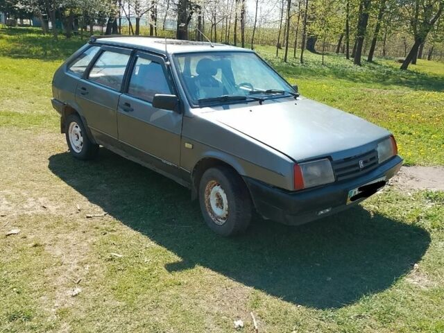Серый ВАЗ 2109, объемом двигателя 1 л и пробегом 77 тыс. км за 750 $, фото 1 на Automoto.ua
