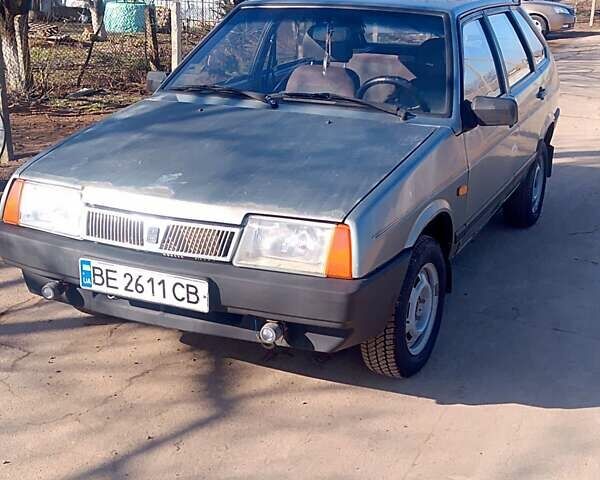 Серый ВАЗ 2109, объемом двигателя 1.5 л и пробегом 150 тыс. км за 1100 $, фото 1 на Automoto.ua