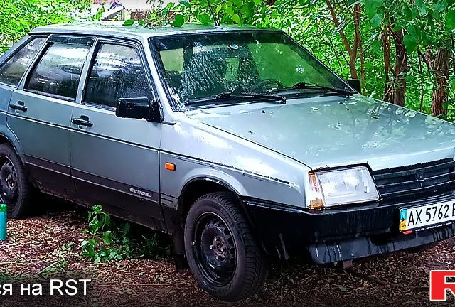 Серый ВАЗ 2109, объемом двигателя 1.5 л и пробегом 97 тыс. км за 1100 $, фото 1 на Automoto.ua