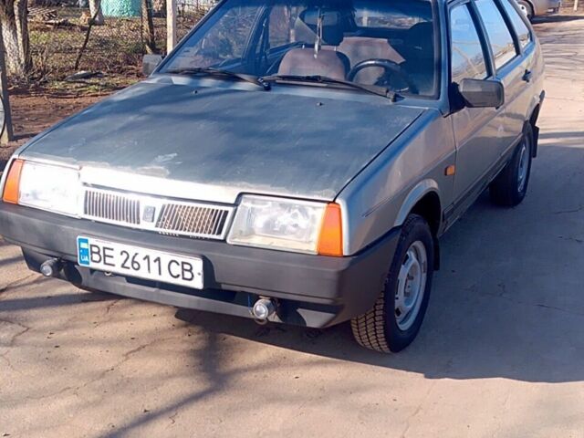Серый ВАЗ 2109, объемом двигателя 1.5 л и пробегом 150 тыс. км за 1100 $, фото 1 на Automoto.ua