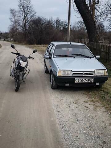 Серый ВАЗ 2109, объемом двигателя 1.5 л и пробегом 200 тыс. км за 1200 $, фото 1 на Automoto.ua