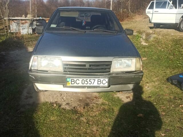 Серый ВАЗ 2109, объемом двигателя 1.5 л и пробегом 216 тыс. км за 1599 $, фото 1 на Automoto.ua