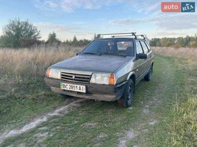 Сірий ВАЗ 2109, об'ємом двигуна 1.5 л та пробігом 229 тис. км за 666 $, фото 1 на Automoto.ua