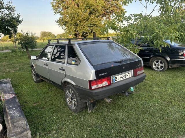 Серый ВАЗ 2109, объемом двигателя 1.5 л и пробегом 1 тыс. км за 600 $, фото 1 на Automoto.ua