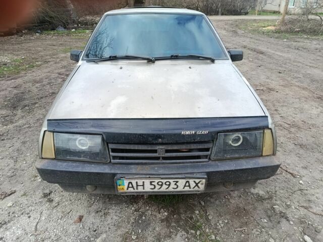 Серый ВАЗ 2109, объемом двигателя 1.5 л и пробегом 200 тыс. км за 723 $, фото 1 на Automoto.ua