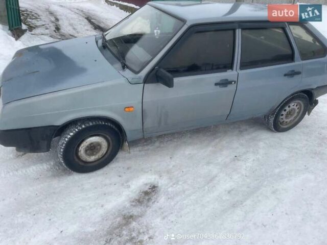 Серый ВАЗ 2109, объемом двигателя 1.5 л и пробегом 265 тыс. км за 900 $, фото 1 на Automoto.ua