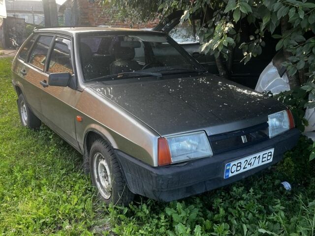 Серый ВАЗ 2109, объемом двигателя 1.5 л и пробегом 326 тыс. км за 1050 $, фото 1 на Automoto.ua