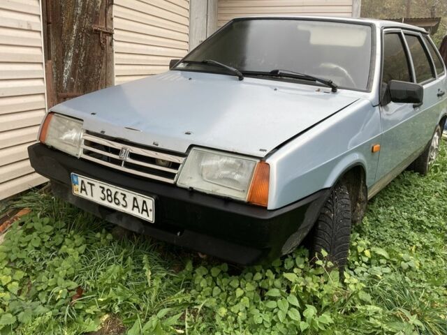 Серый ВАЗ 2109, объемом двигателя 1.5 л и пробегом 300 тыс. км за 800 $, фото 1 на Automoto.ua