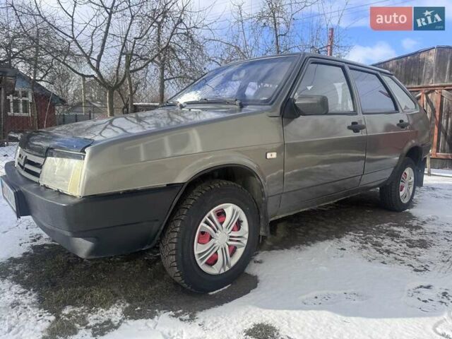 Серый ВАЗ 2109, объемом двигателя 1.5 л и пробегом 134 тыс. км за 1450 $, фото 1 на Automoto.ua