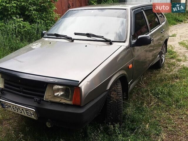 Серый ВАЗ 2109, объемом двигателя 1.5 л и пробегом 206 тыс. км за 1300 $, фото 1 на Automoto.ua