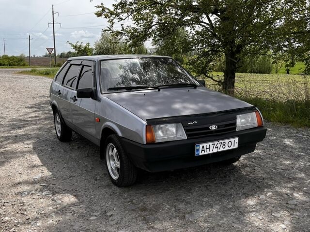 Серый ВАЗ 2109, объемом двигателя 1.5 л и пробегом 120 тыс. км за 1200 $, фото 1 на Automoto.ua