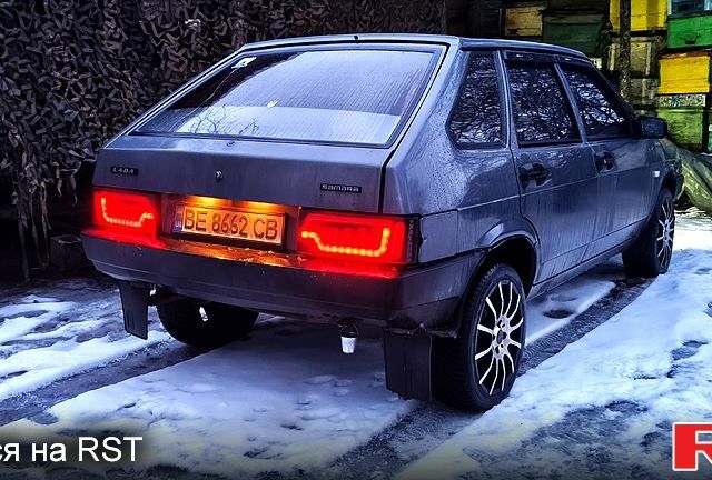 Серый ВАЗ 2109, объемом двигателя 1.5 л и пробегом 101 тыс. км за 2100 $, фото 1 на Automoto.ua