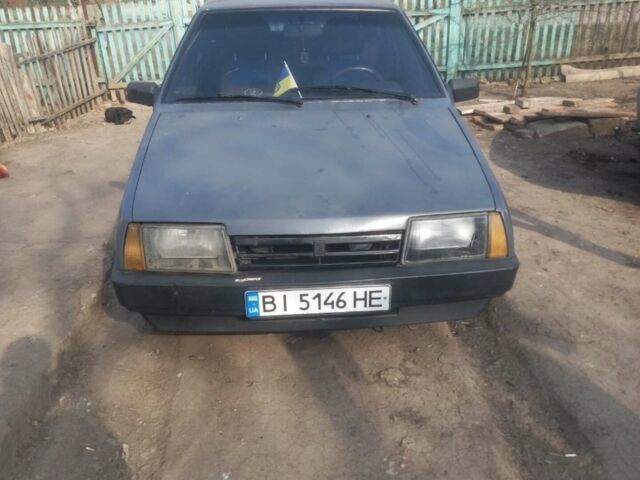 Сірий ВАЗ 2109, об'ємом двигуна 1.6 л та пробігом 250 тис. км за 1700 $, фото 1 на Automoto.ua