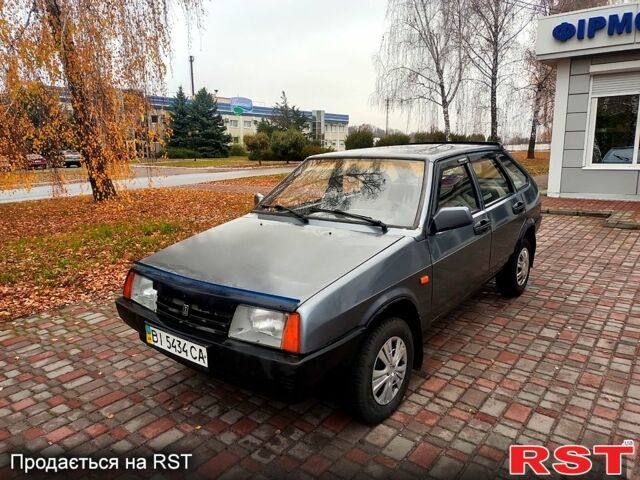 Сірий ВАЗ 2109, об'ємом двигуна 1.5 л та пробігом 200 тис. км за 1100 $, фото 1 на Automoto.ua