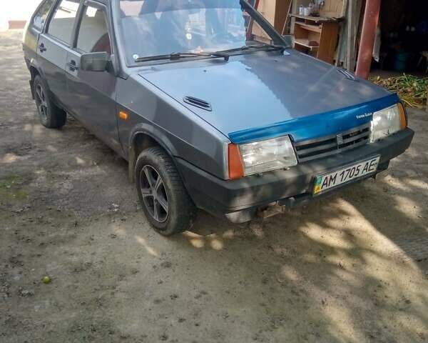 Сірий ВАЗ 2109, об'ємом двигуна 1.6 л та пробігом 190 тис. км за 2000 $, фото 1 на Automoto.ua