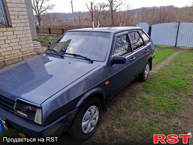 Серый ВАЗ 2109, объемом двигателя 1.6 л и пробегом 193 тыс. км за 1850 $, фото 1 на Automoto.ua