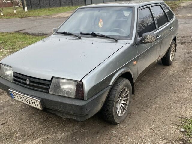 Серый ВАЗ 2109, объемом двигателя 1.6 л и пробегом 290 тыс. км за 2300 $, фото 1 на Automoto.ua