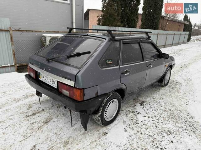 Серый ВАЗ 2109, объемом двигателя 1.6 л и пробегом 288 тыс. км за 1250 $, фото 1 на Automoto.ua