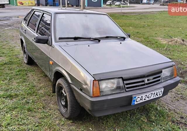 Серый ВАЗ 2109, объемом двигателя 1.6 л и пробегом 190 тыс. км за 1200 $, фото 1 на Automoto.ua