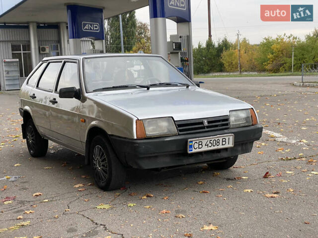 Серый ВАЗ 2109, объемом двигателя 1.6 л и пробегом 325 тыс. км за 1550 $, фото 1 на Automoto.ua