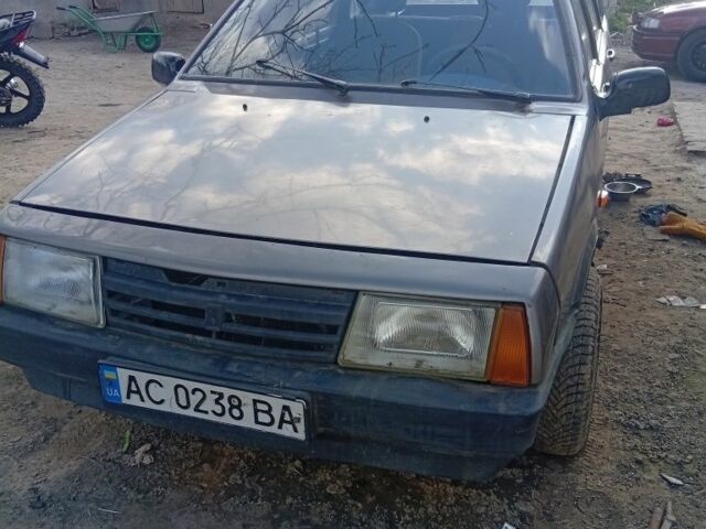 Серый ВАЗ 2109, объемом двигателя 1.5 л и пробегом 62 тыс. км за 650 $, фото 1 на Automoto.ua