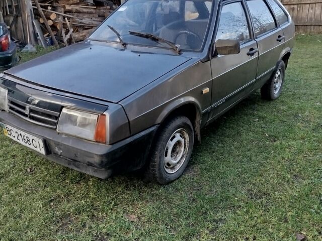 Серый ВАЗ 2109, объемом двигателя 1.5 л и пробегом 120 тыс. км за 450 $, фото 1 на Automoto.ua