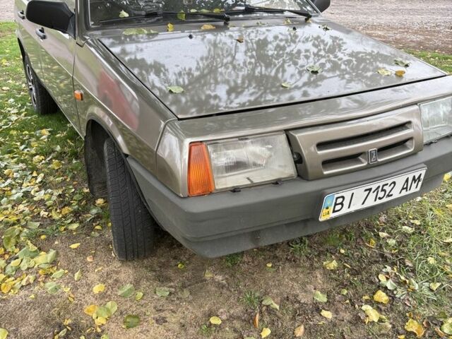Серый ВАЗ 2109, объемом двигателя 1.3 л и пробегом 10 тыс. км за 1500 $, фото 1 на Automoto.ua