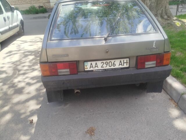 Сірий ВАЗ 2109, об'ємом двигуна 1.3 л та пробігом 350 тис. км за 1100 $, фото 1 на Automoto.ua