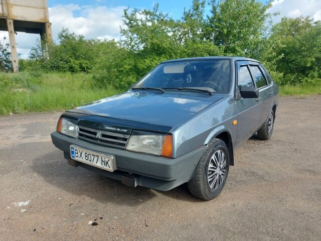Серый ВАЗ 2109, объемом двигателя 1.6 л и пробегом 187 тыс. км за 1750 $, фото 1 на Automoto.ua