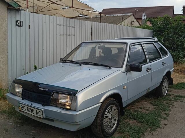 Серый ВАЗ 2109, объемом двигателя 8 л и пробегом 50 тыс. км за 950 $, фото 1 на Automoto.ua