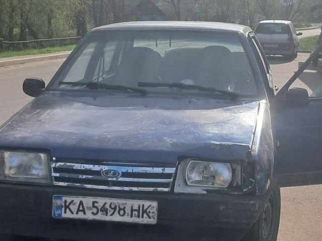 Синий ВАЗ 2109, объемом двигателя 1.5 л и пробегом 3 тыс. км за 572 $, фото 1 на Automoto.ua