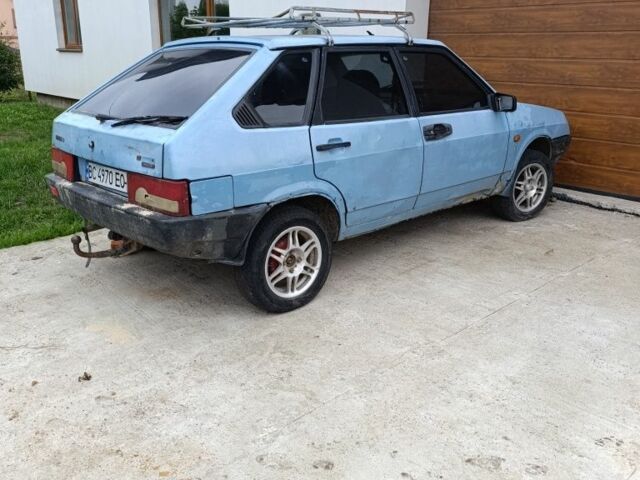 Синий ВАЗ 2109, объемом двигателя 0 л и пробегом 350 тыс. км за 600 $, фото 1 на Automoto.ua