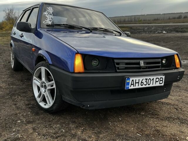 Синий ВАЗ 2109, объемом двигателя 1.3 л и пробегом 176 тыс. км за 1850 $, фото 1 на Automoto.ua