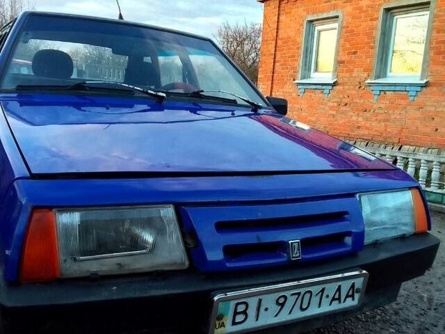 Синий ВАЗ 2109, объемом двигателя 1.3 л и пробегом 0 тыс. км за 750 $, фото 1 на Automoto.ua