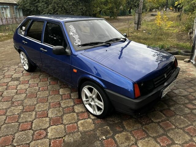 Синий ВАЗ 2109, объемом двигателя 1.3 л и пробегом 172 тыс. км за 2300 $, фото 1 на Automoto.ua