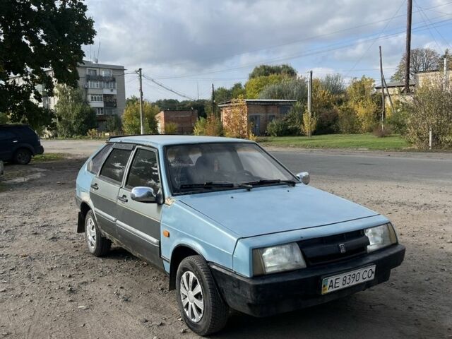 Синій ВАЗ 2109, об'ємом двигуна 1.3 л та пробігом 123 тис. км за 601 $, фото 1 на Automoto.ua