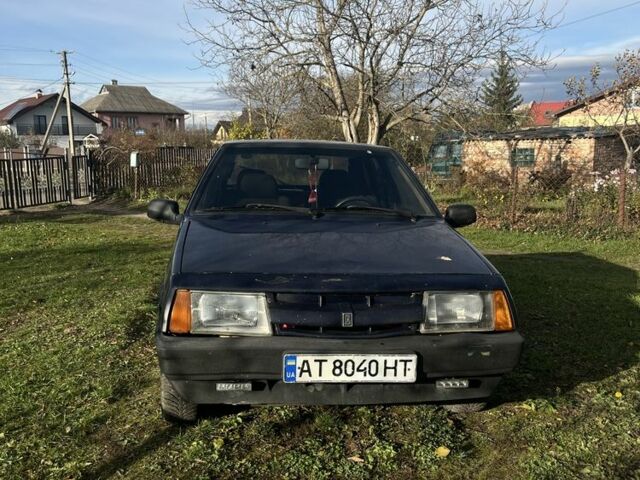 ВАЗ 2109 1988 в Ивано-Франковске на Automoto.ua Синий ВАЗ 2109, объемом двигателя 1.6 л и пробегом 200 тыс. км за 914 $, фото 1 на Automoto.ua