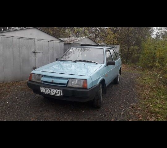 Синій ВАЗ 2109, об'ємом двигуна 1.3 л та пробігом 10 тис. км за 800 $, фото 1 на Automoto.ua