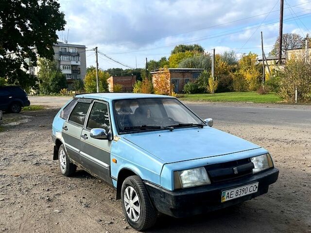 Синій ВАЗ 2109, об'ємом двигуна 1.3 л та пробігом 123 тис. км за 599 $, фото 1 на Automoto.ua
