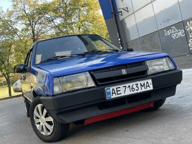 Синий ВАЗ 2109, объемом двигателя 1.3 л и пробегом 93 тыс. км за 848 $, фото 1 на Automoto.ua