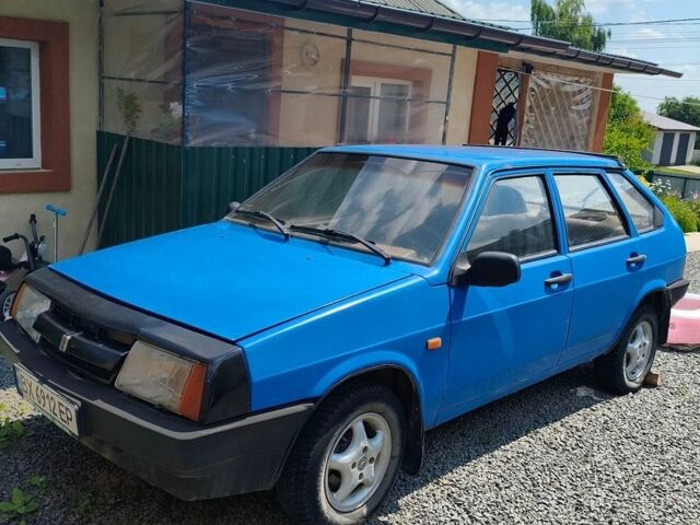 Синій ВАЗ 2109, об'ємом двигуна 1.3 л та пробігом 185 тис. км за 750 $, фото 1 на Automoto.ua