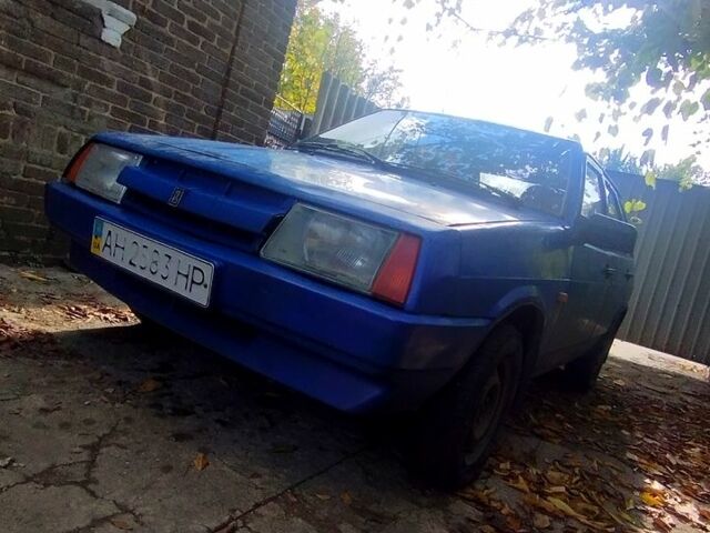 Синий ВАЗ 2109, объемом двигателя 1.3 л и пробегом 100 тыс. км за 840 $, фото 1 на Automoto.ua