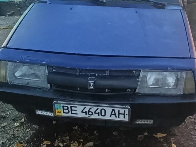 Синий ВАЗ 2109, объемом двигателя 1.5 л и пробегом 3 тыс. км за 750 $, фото 1 на Automoto.ua