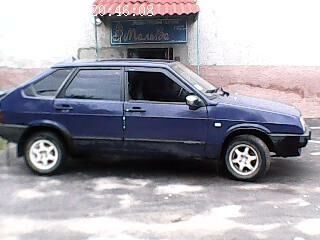 Синий ВАЗ 2109, объемом двигателя 1.3 л и пробегом 90 тыс. км за 39 $, фото 1 на Automoto.ua
