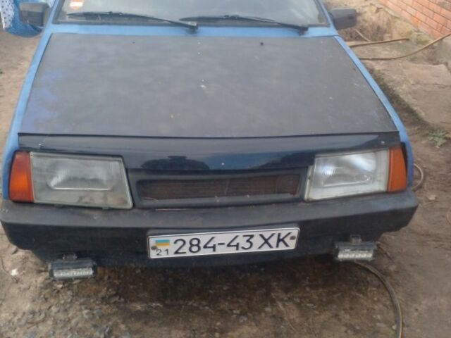 Синий ВАЗ 2109, объемом двигателя 1.3 л и пробегом 3 тыс. км за 500 $, фото 1 на Automoto.ua